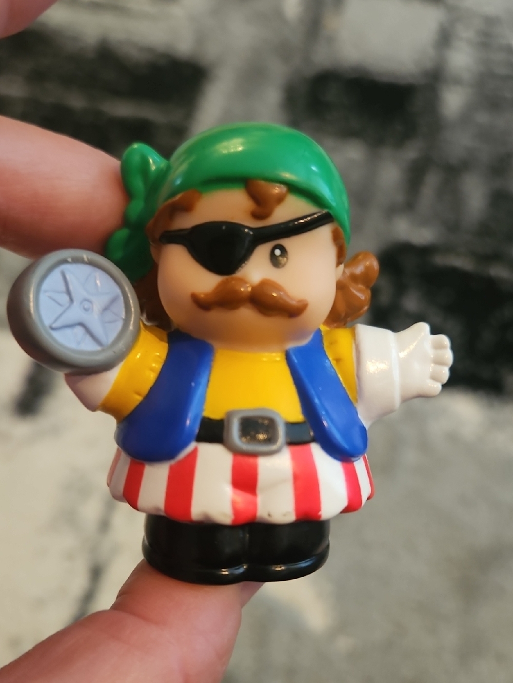 Fisher-Price Little People pirate figure